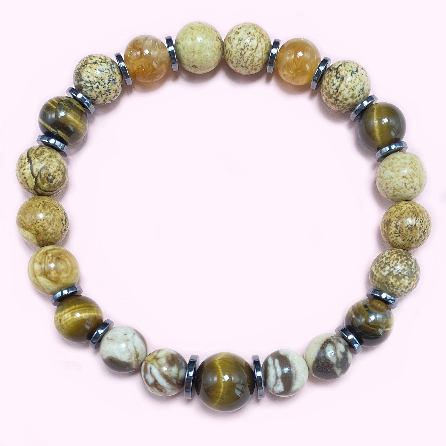 Tigers Eye for Better Wealth & Career Crystal Bracelet