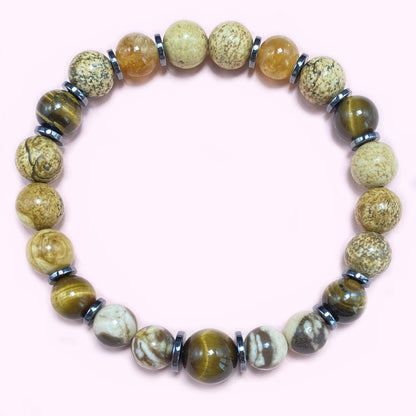 Tigers Eye for Better Wealth & Career Crystal Bracelet