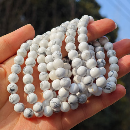 Wholesale Howlite Crystal Bracelet