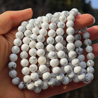 Wholesale Howlite Crystal Bracelet