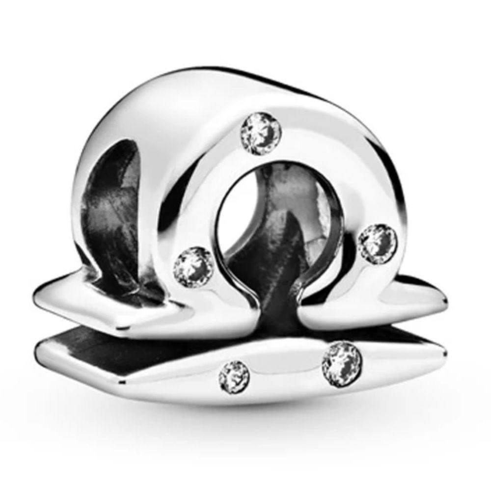 Zodiac Signs Silver Pendora Style Spacer Finding for DIY Jewelry Making