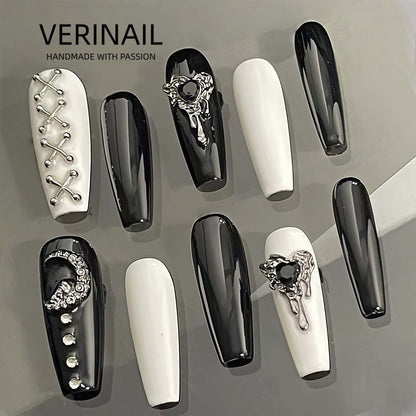 #4 Press-On Nails Box Handmade, Reusable, Unique Styles