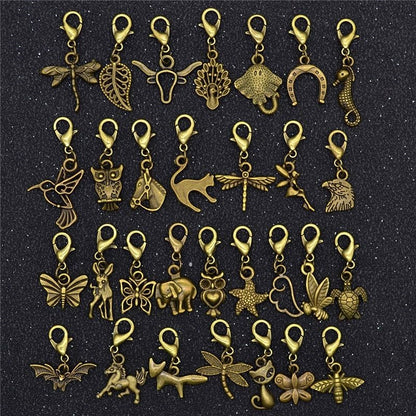 30PCS Assorted Prewter Charms for Jewelry Making