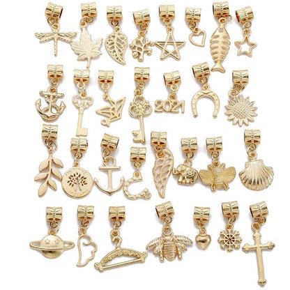 30PCS Assorted Prewter Charms for Jewelry Making