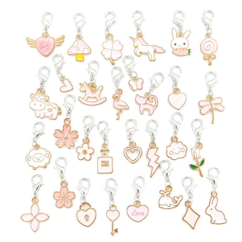 30PCS Assorted Prewter Charms for Jewelry Making