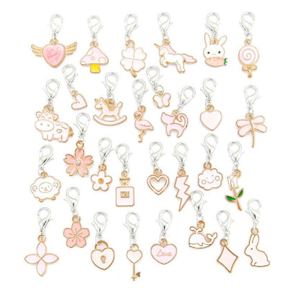 30PCS Assorted Prewter Charms for Jewelry Making