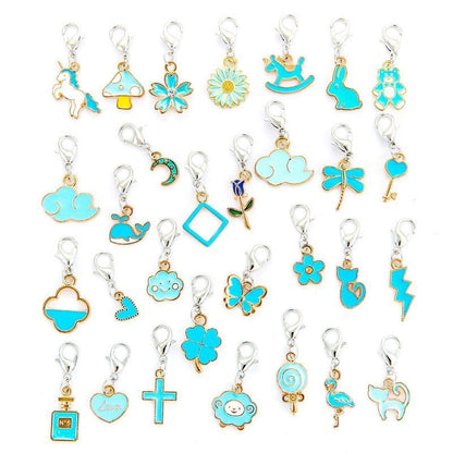 30PCS Assorted Prewter Charms for Jewelry Making
