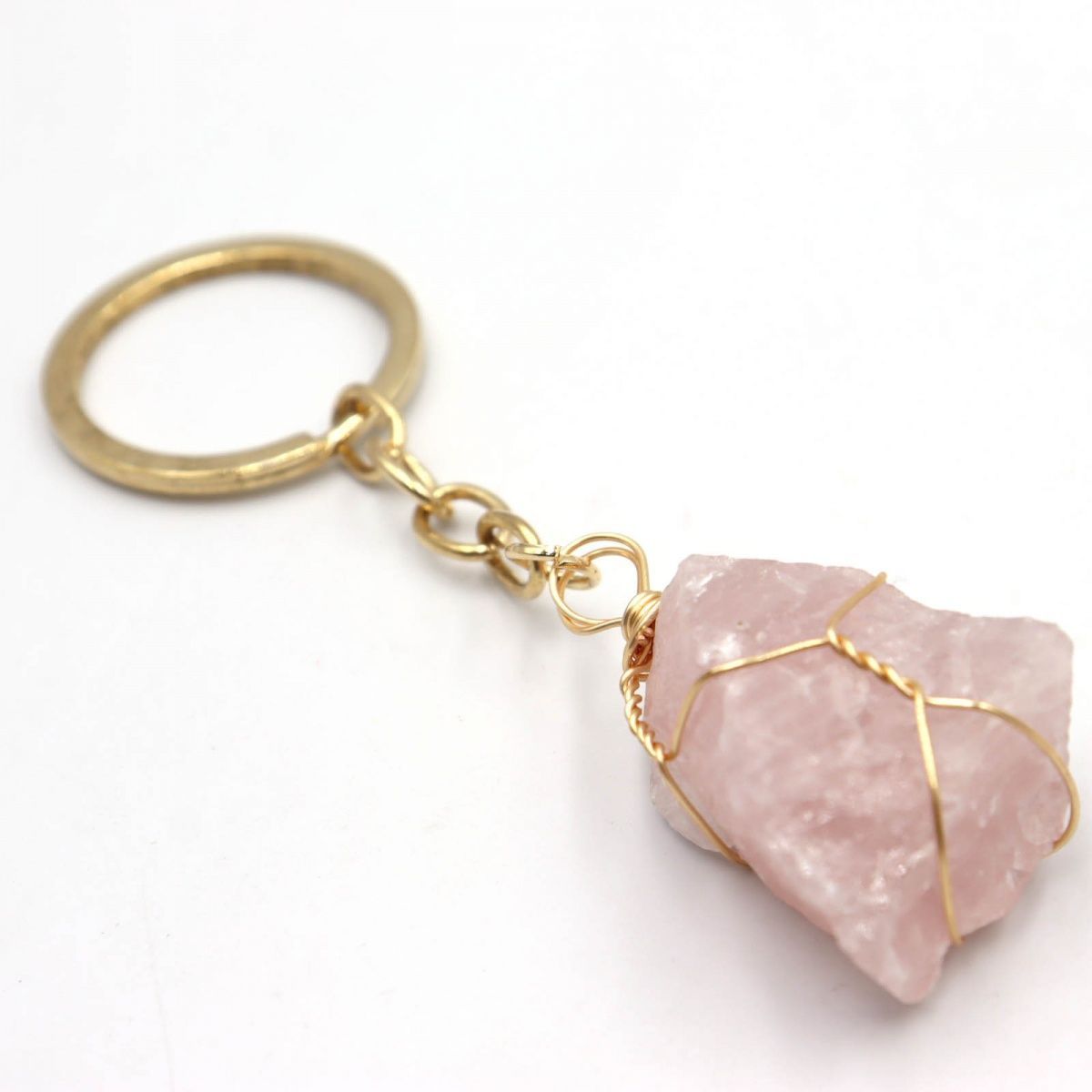 Healing Crystal Keychains