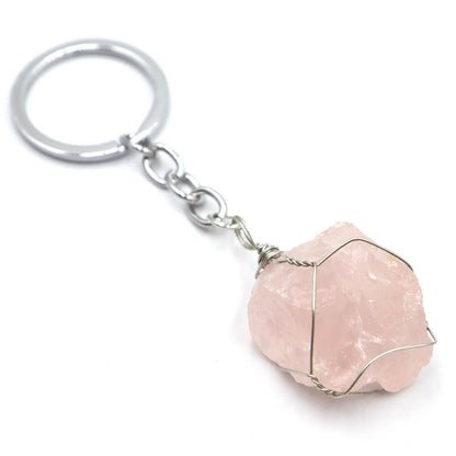 Healing Crystal Keychains