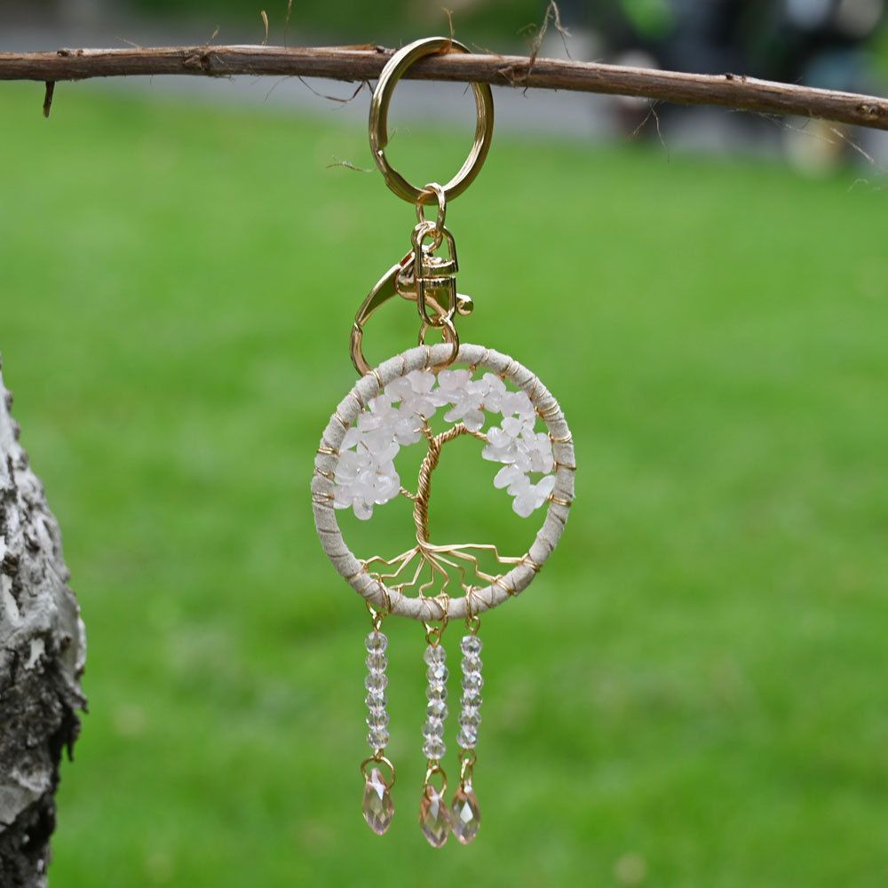 Dream Catcher Life Tree Healing Keychains